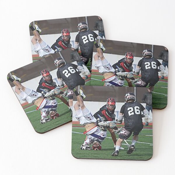 Item preview, Lacrosse Action Shot, Hip Check, Flipped, head Stand,  designed and sold by Nostrathomas66.