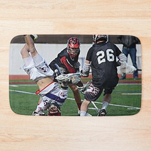 Item preview, Lacrosse Action Shot, Hip Check, Flipped, head Stand,  designed and sold by Nostrathomas66.
