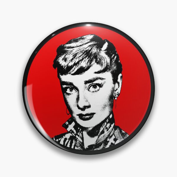Item preview, Audrey Hepburn designed and sold by RevolutionInPaint.