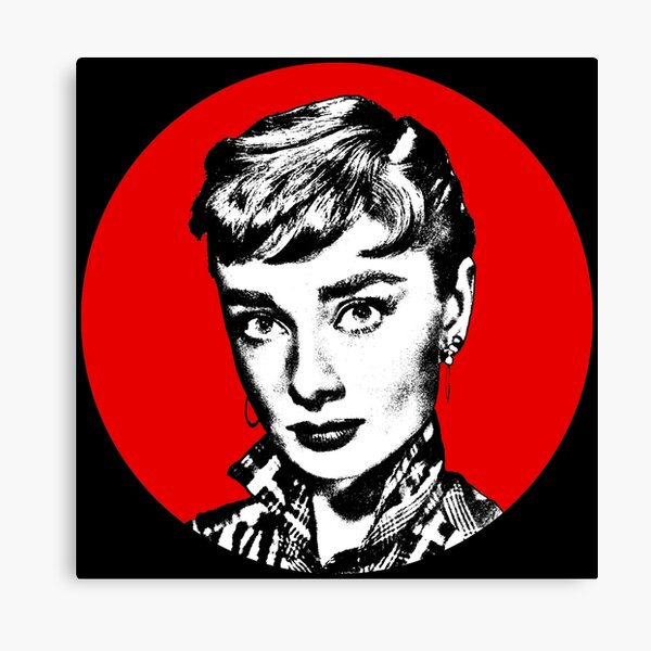 Audrey Hepburn Graffiti - Magna Canvas