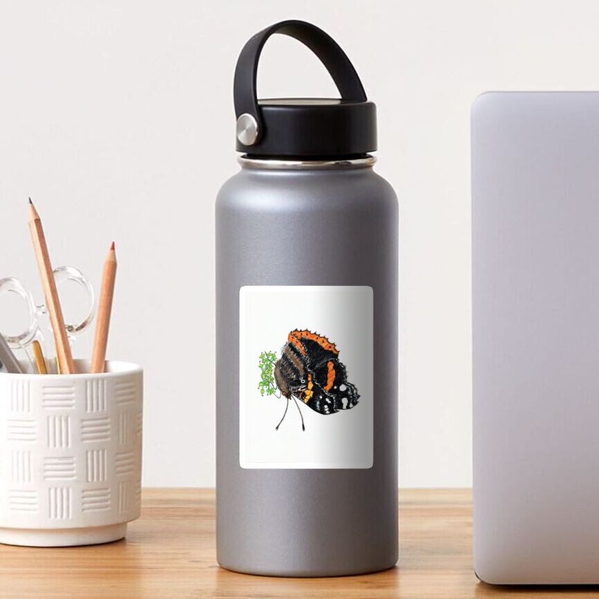 Red Admiral Sticker