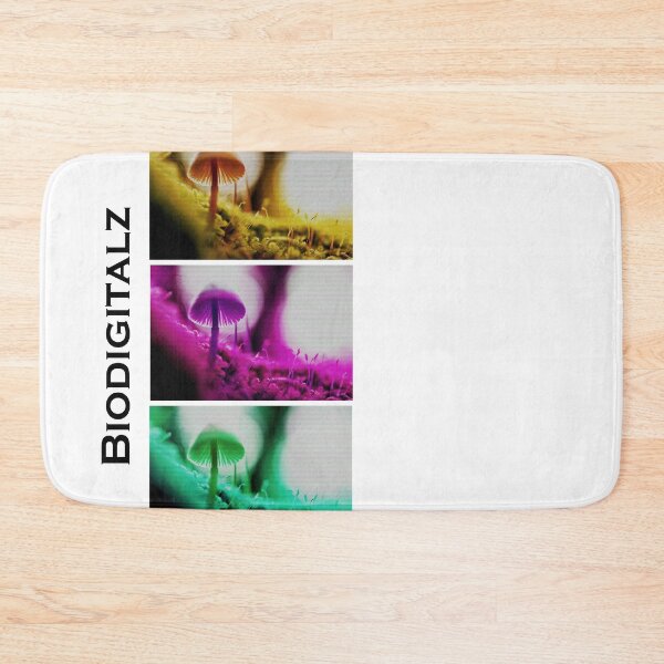 Item preview, Bioart Glitch Mushrooms Digital Solarpunk designed and sold by BioDigital-Jazz.