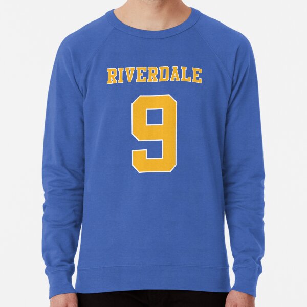 Riverdale Jersey 9 Archie Jason Blossom Lightweight Sweatshirt By Fandemonium Redbubble