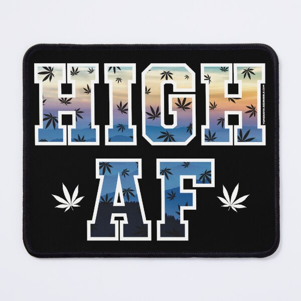 Item preview, High af pot leaf pattern beautiful sunset  designed and sold by YomeHayin.