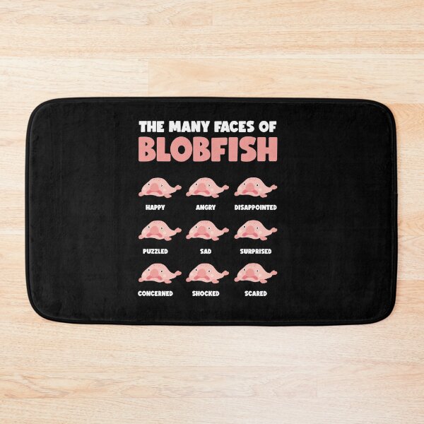 Item preview, The Many Faces Of Blobfish Fisherman Gift Funny Blobfish  designed and sold by Lenny Stahl.