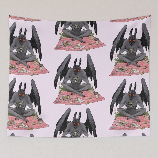 Item preview, Mothman picnic designed and sold by MISSKANTO.