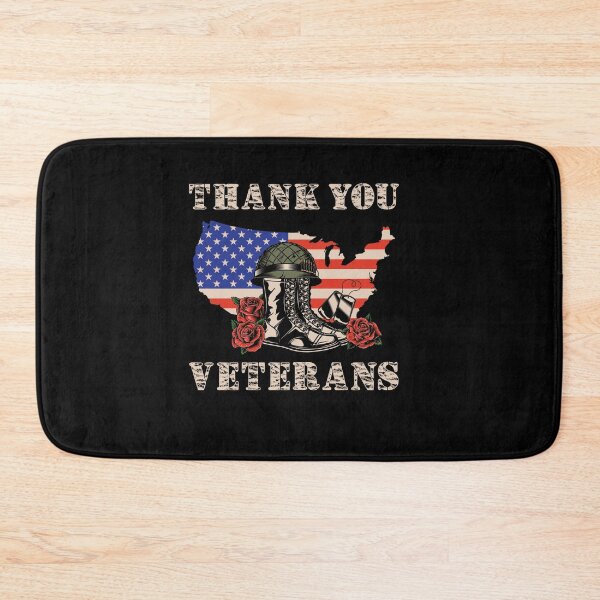 Item preview, Thank You Veterans Gift Combat Boots Helmet Veterans Day designed and sold by Lenny Stahl.