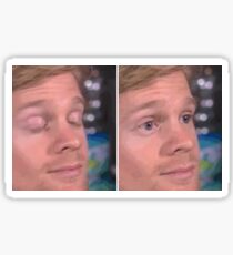 Blinking Guy Meme Sticker