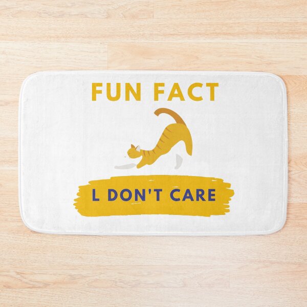 Item preview, Fun Fact l Don't Care designed and sold by DoraHappy.