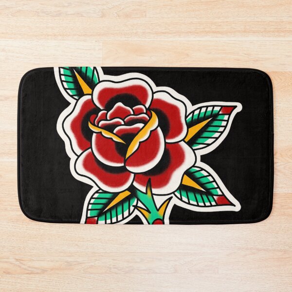 Item preview, Rose Traditional Tattoo designed and sold by rafaelwolf.
