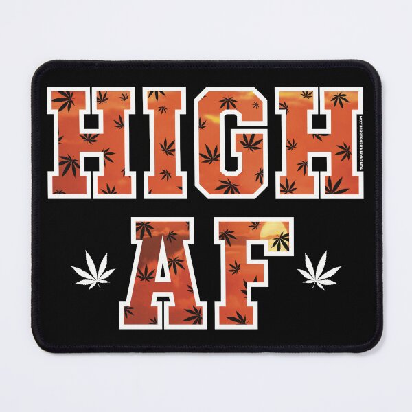 Item preview, High af pot leaf pattern fire designed and sold by YomeHayin.
