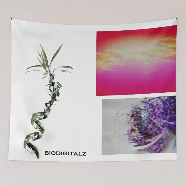 Item preview, Glitch Botanicals Neon Ethereal designed and sold by BioDigital-Jazz.