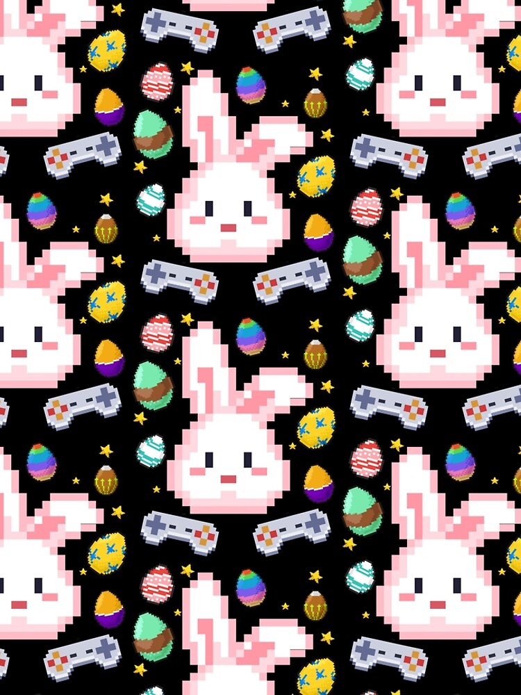 Disover Bunny Easter Gamer Controller Easter Egg  Leggings