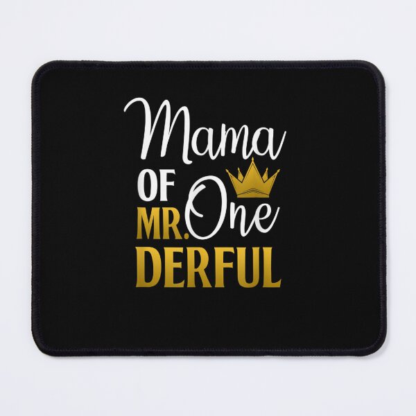 Item preview, Mama Of Mr Onederful 1st Birthday Mother's Day First Mom designed and sold by DecarloCharact.