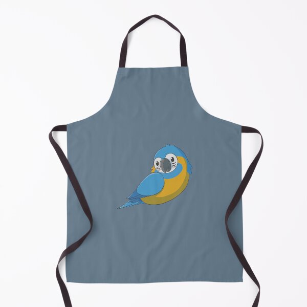 Item preview, Adorable fluffy blue throated macaw designed and sold by AniBeanz.