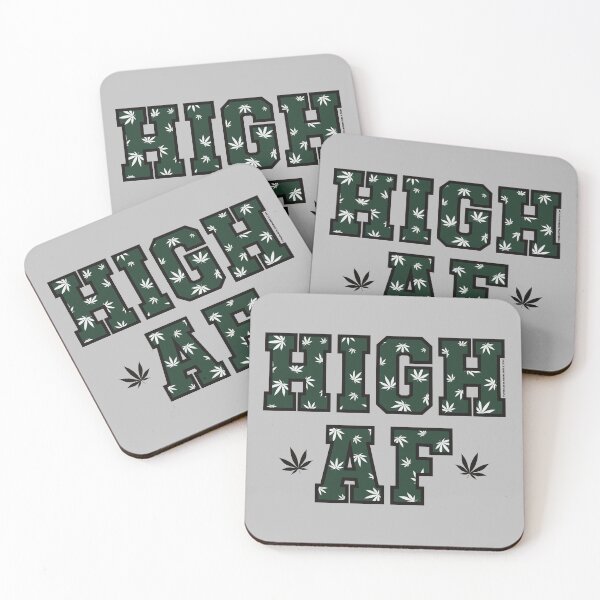 Item preview, High af pot leaf pattern darkest green  designed and sold by YomeHayin.