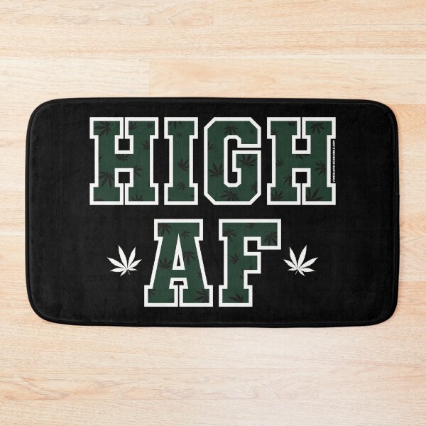 Item preview, High af pot leaf pattern darkest green  designed and sold by YomeHayin.