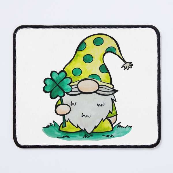 Item preview, St. Patrick's Day Gnome Watercolor designed and sold by kmstudio.