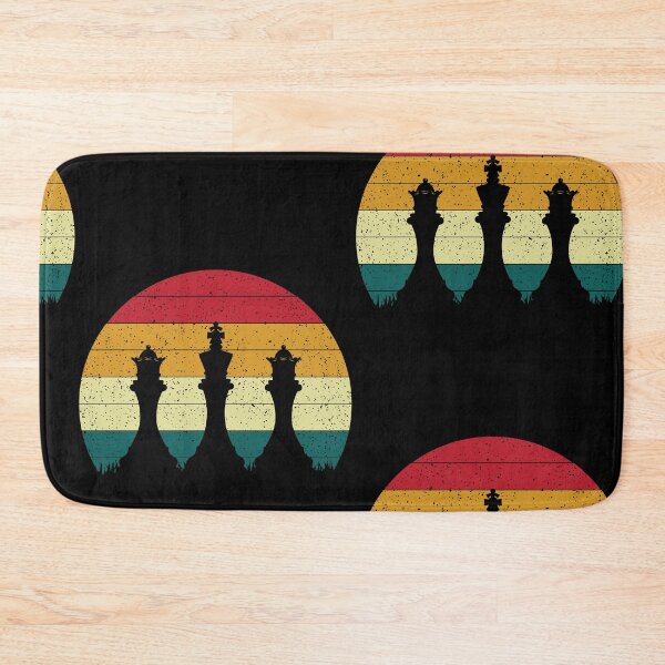 Item preview, retro sunset chess designed and sold by JaMatt1983.