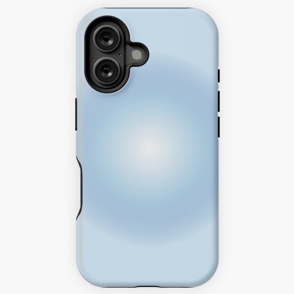 Vista previa del artículo con la obra «Gradiente de aura mística azul blanco», diseñado y vendido por auntieannes.
