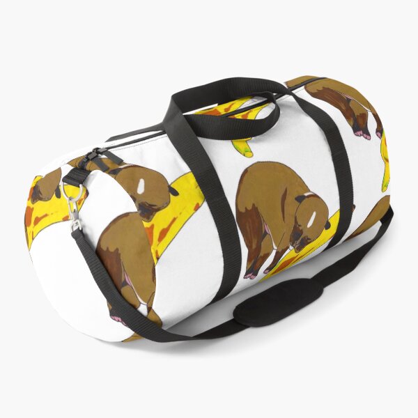 Item preview, BABY PUPPY NAPPING ON A BANANA designed and sold by super_shimizu.