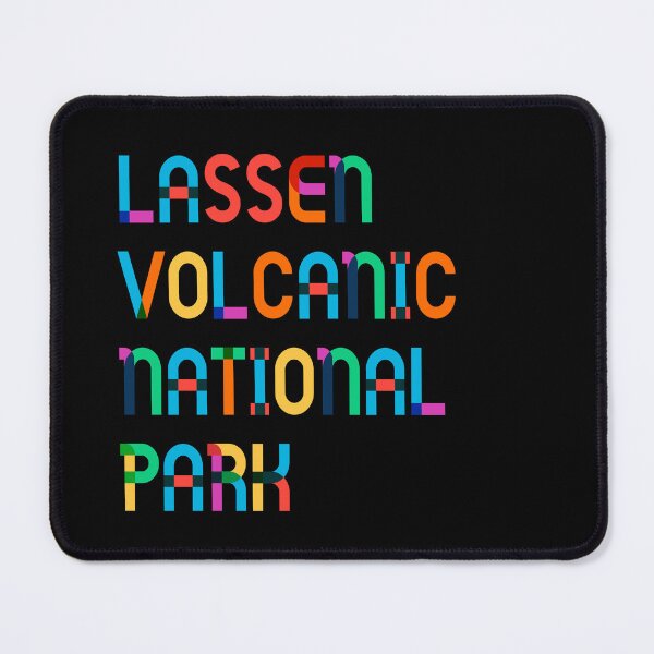 Item preview, Colorful Vintage I Love Lassen Volcanic National Park, Travel California USA designed and sold by Travalex.