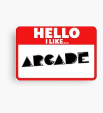 Arcade Canvas Print