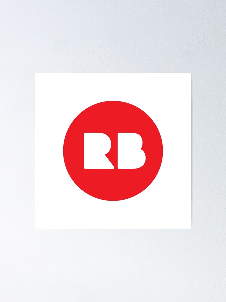 "Redbubble Logo" Poster For Sale By Redbubble | Redbubble