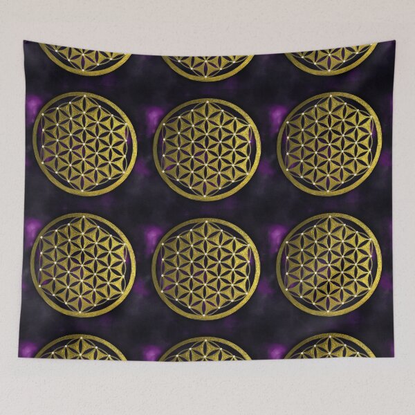 Item preview, Flower of Life motif designed and sold by Milamara.
