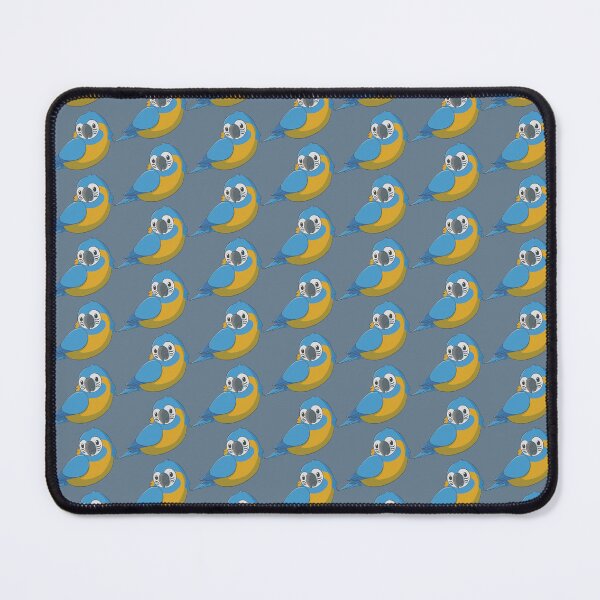 Item preview, Adorable fluffy blue throated macaw designed and sold by AniBeanz.