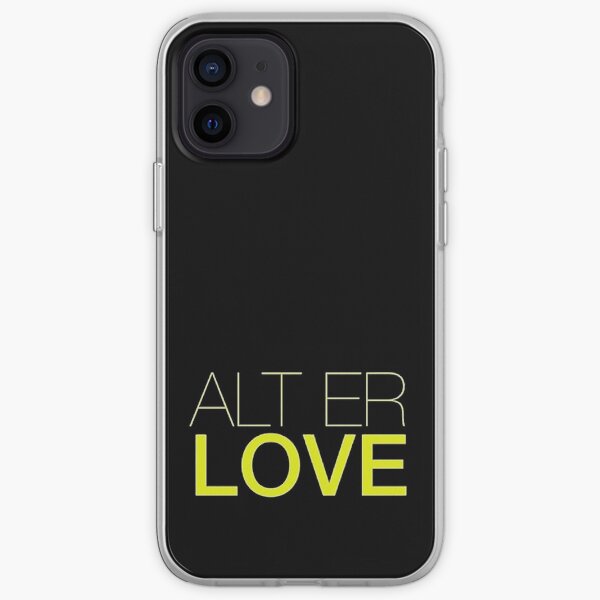 Alt er love iPhone Soft Case
