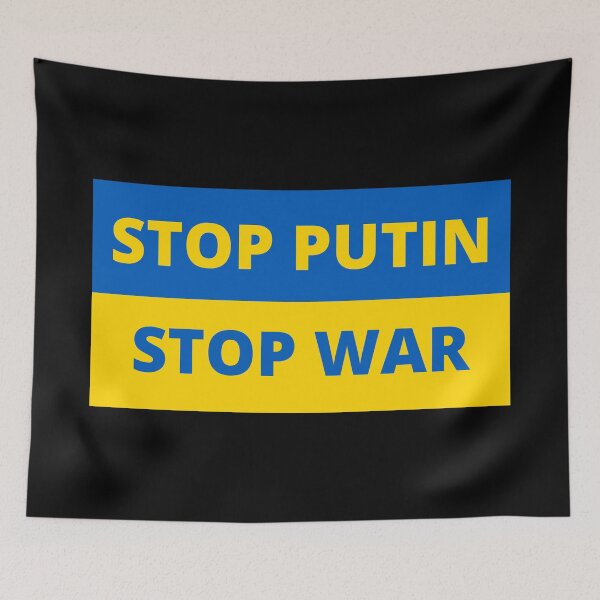 Item preview, STOP PUTIN STOP WAR V2 designed and sold by zakariadesigner.