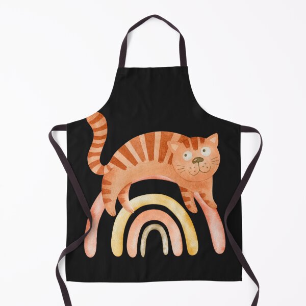 Item preview, Boho Rainbow Cat designed and sold by HappyLifeCreate.