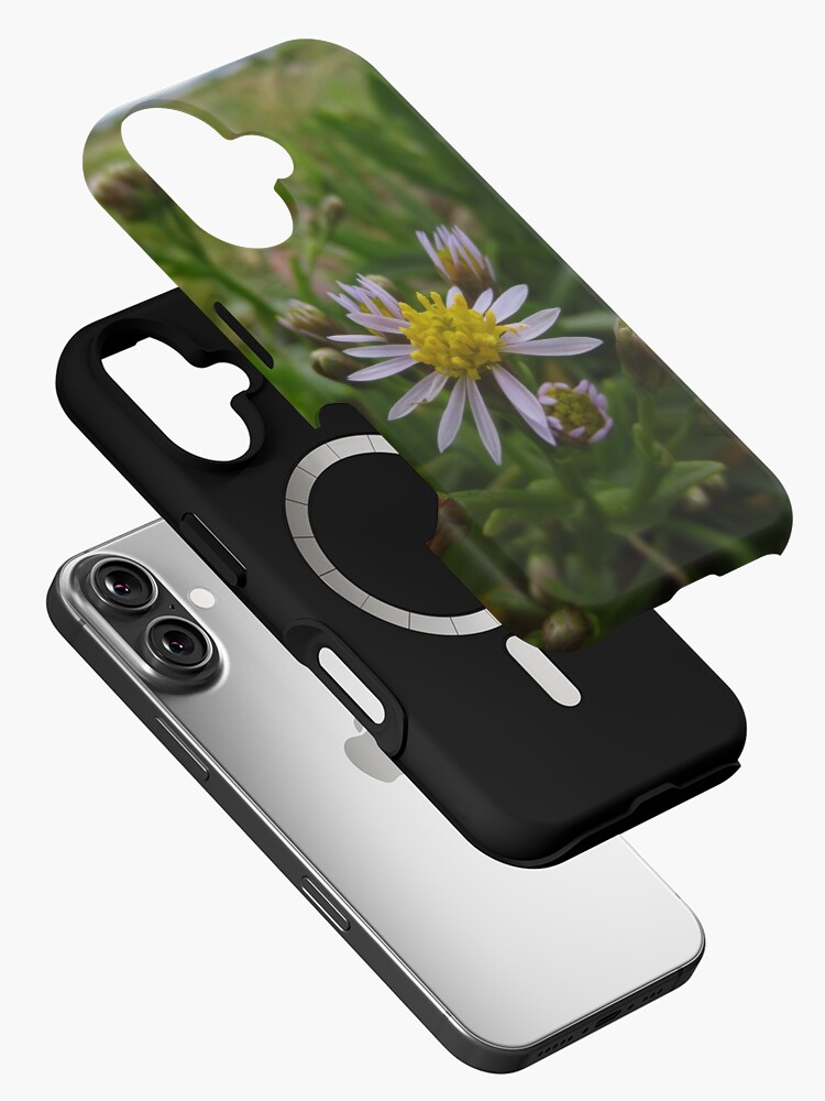 Thumbnail 2 of 4, iPhone Case, Sea aster designed and sold by IOMWildFlowers.
