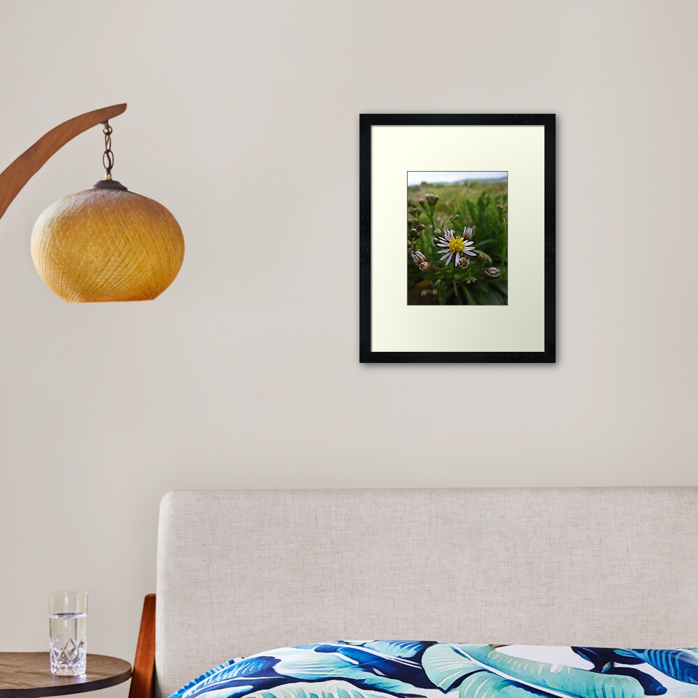 Item preview, Framed Art Print designed and sold by IOMWildFlowers.