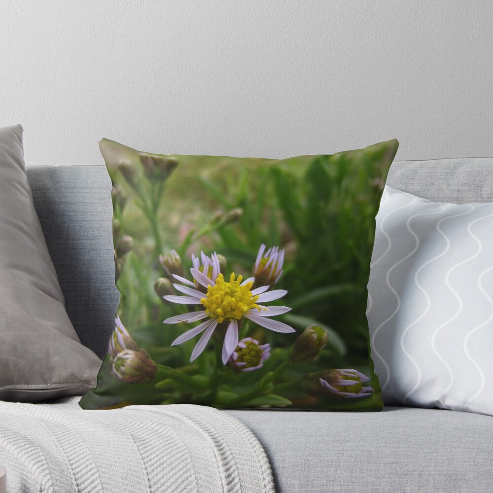 Item preview, Throw Pillow designed and sold by IOMWildFlowers.