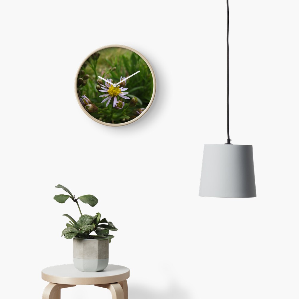 Item preview, Clock designed and sold by IOMWildFlowers.