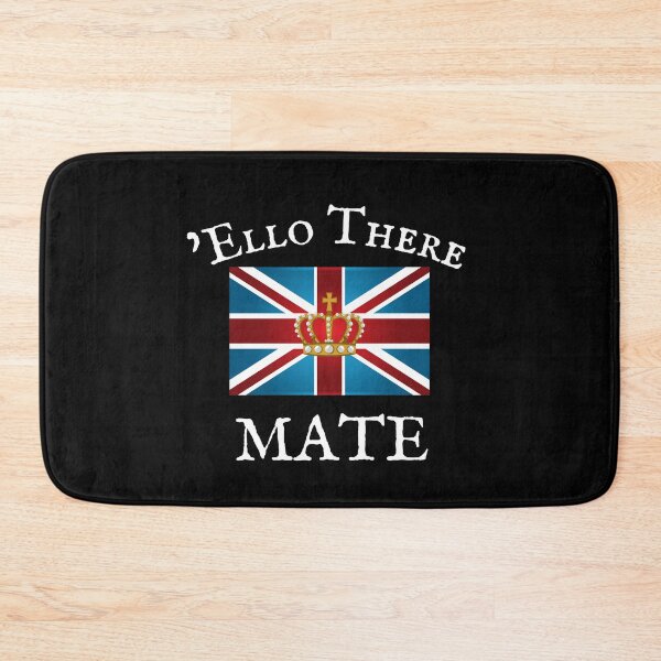Item preview, 'ELLO THERE MATE, British, Union Jack Flag designed and sold by Krafty  Arts Studio.