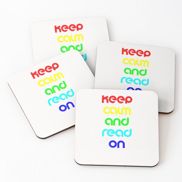 Item preview, KEEP CALM AND READ ON designed and sold by exponentialart.