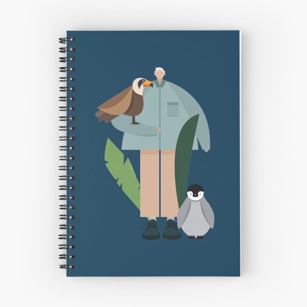 Item preview, David Attenborough-bird   designed and sold by JaylChance.