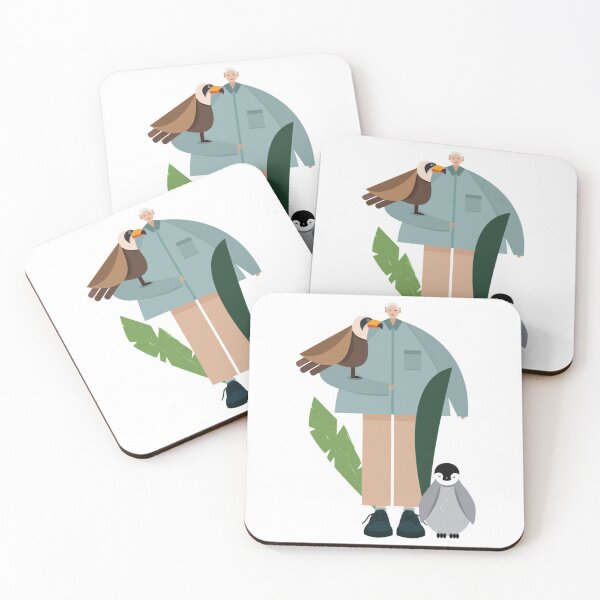 Item preview, David Attenborough-bird   designed and sold by JaylChance.