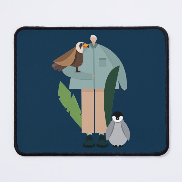 Item preview, David Attenborough-bird   designed and sold by JaylChance.