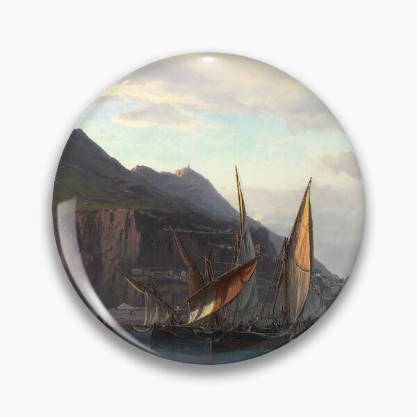 Item preview, Shipping off Gibraltar - Vilhelm Melbye (1880) designed and sold by Geraldo Garcia.