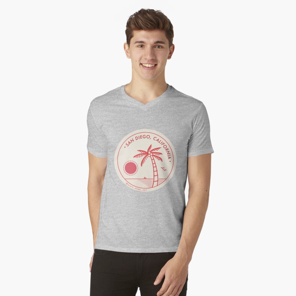 Item preview, V-Neck T-Shirt designed and sold by nateross.