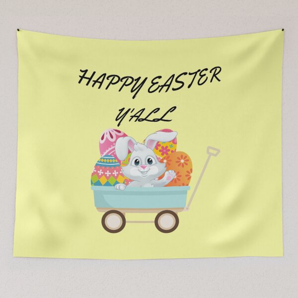 Item preview,  Happy Easter Yall designed and sold by BronikowskiART.
