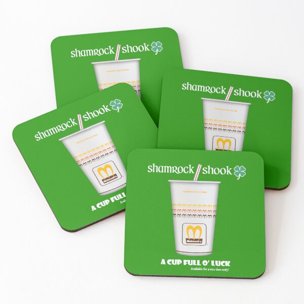 Item preview, McDowell's Shamrock Shook designed and sold by SmallTownGarage.