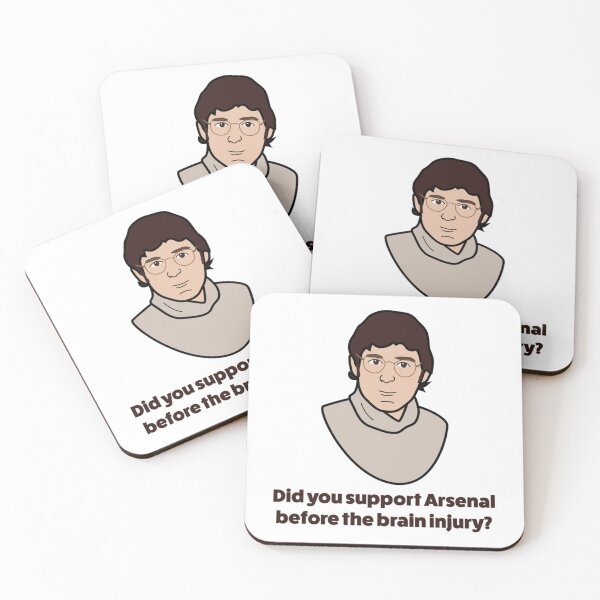Item preview, Louis Theroux _quot_Did you support Arsenal before the brain injury_quot_   designed and sold by JaylChance.