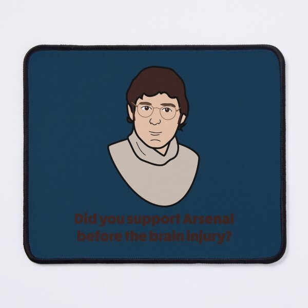 Item preview, Louis Theroux _quot_Did you support Arsenal before the brain injury_quot_   designed and sold by JaylChance.