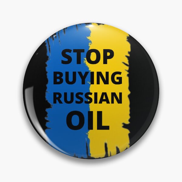 Item preview, STOP BUYING RUSSIAN OIL designed and sold by zakariadesigner.