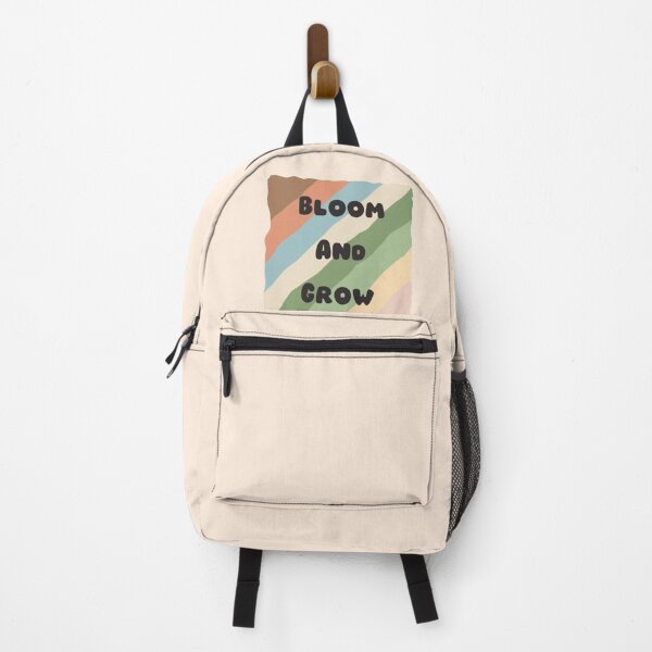 Item preview, Bloom and grow, inspirational life quote (colour palette background, color palete) designed and sold by Sanaura.